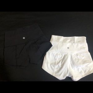 Lululemon align shorts!! Both pairs size 4